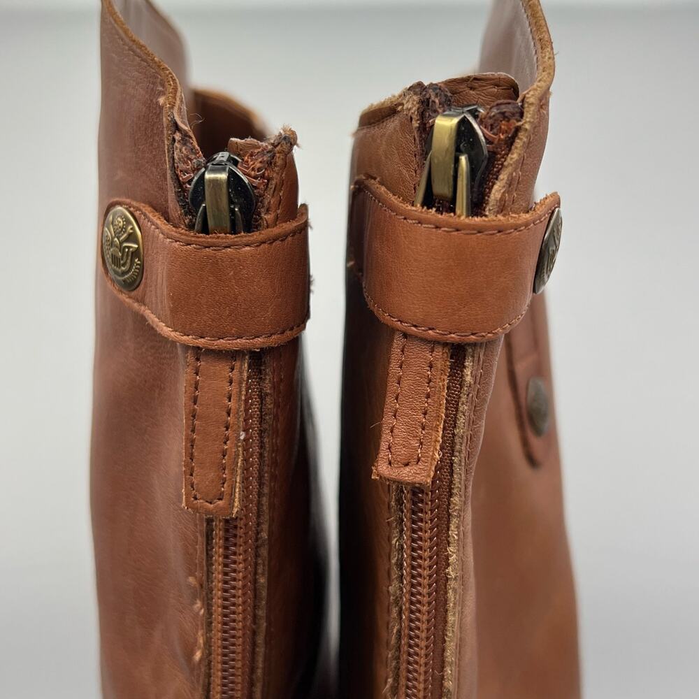 Sam Edelman Penny 2 Riding Boots size 6M Whiskey Brown Leather Knee High - Picture 9 of 14